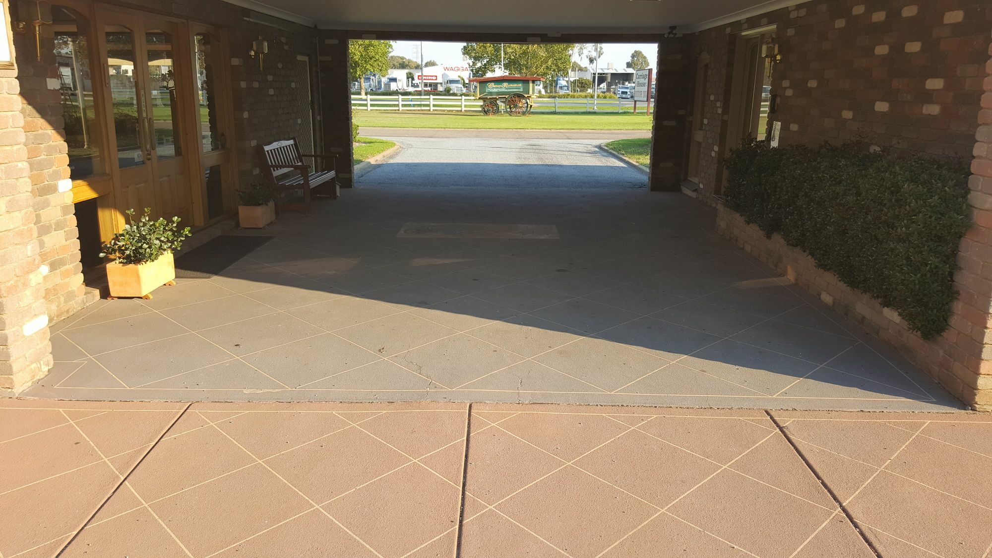 וואגה וואגה Quality Inn Carriage House מראה חיצוני תמונה